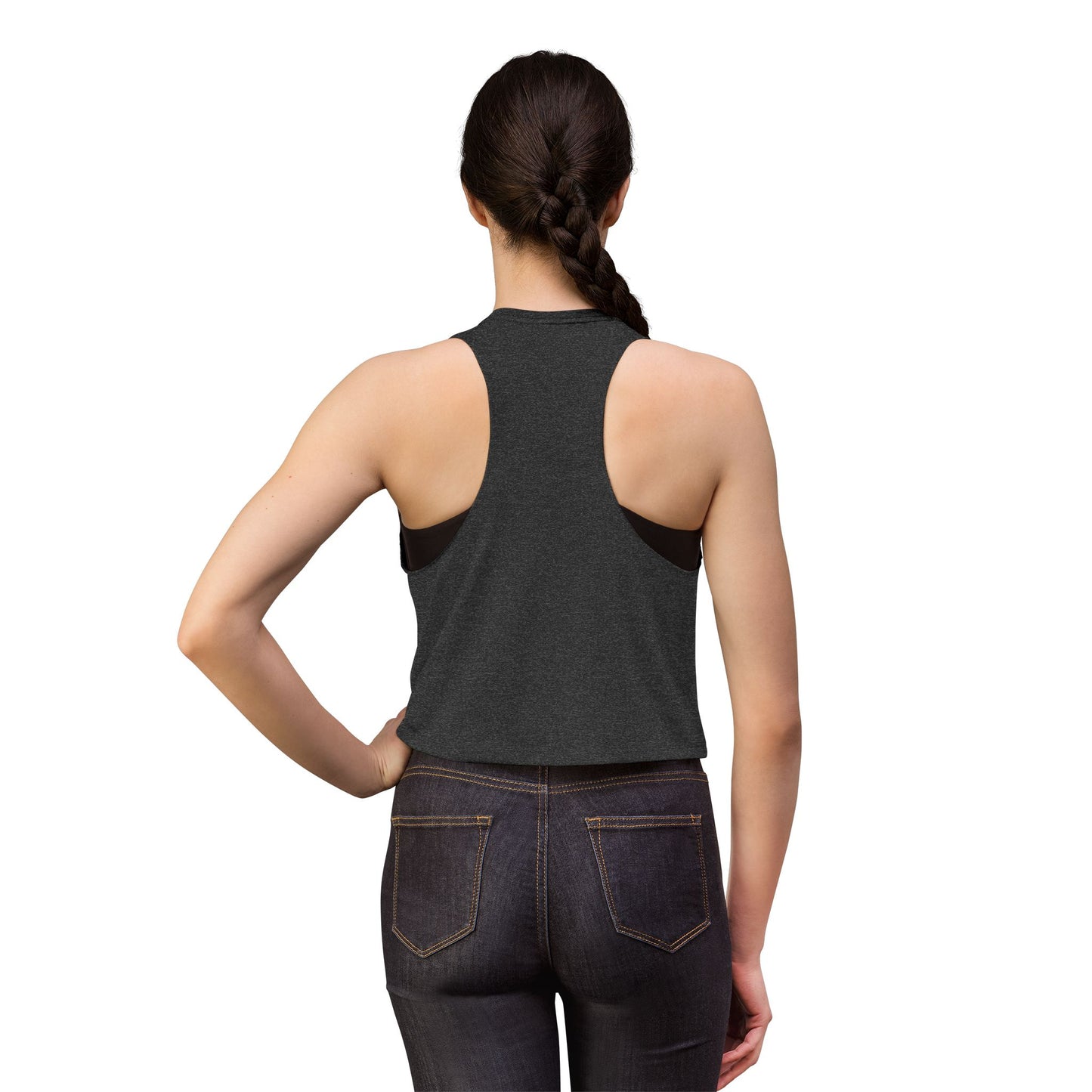 Retro Sun Crop Tank Top