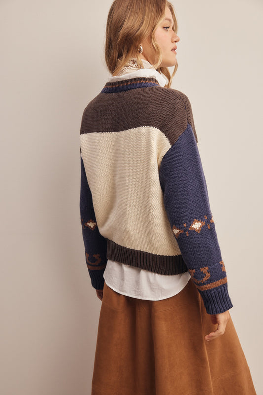 Laramie Western Knit Sweater