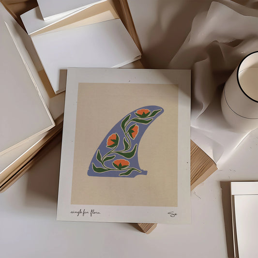 Fin Garden 3 | Surf Inspired Print