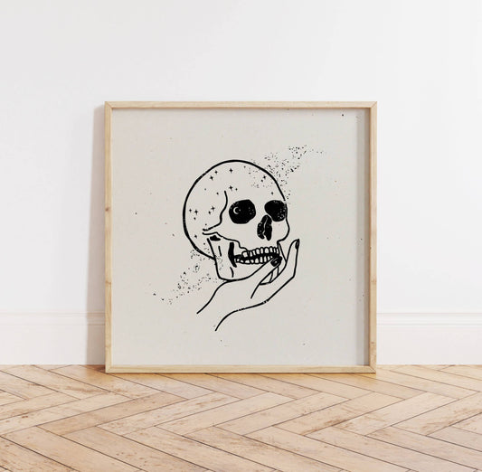 Chase your stars, fool. Print