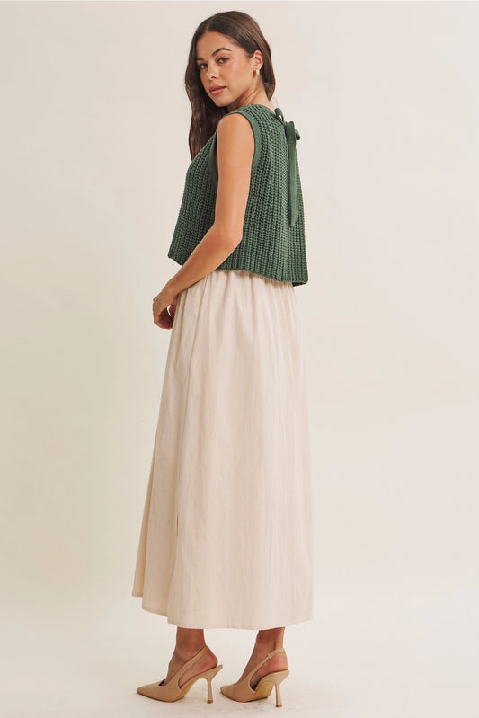 Jenna Chunky Sweater Midi Dress