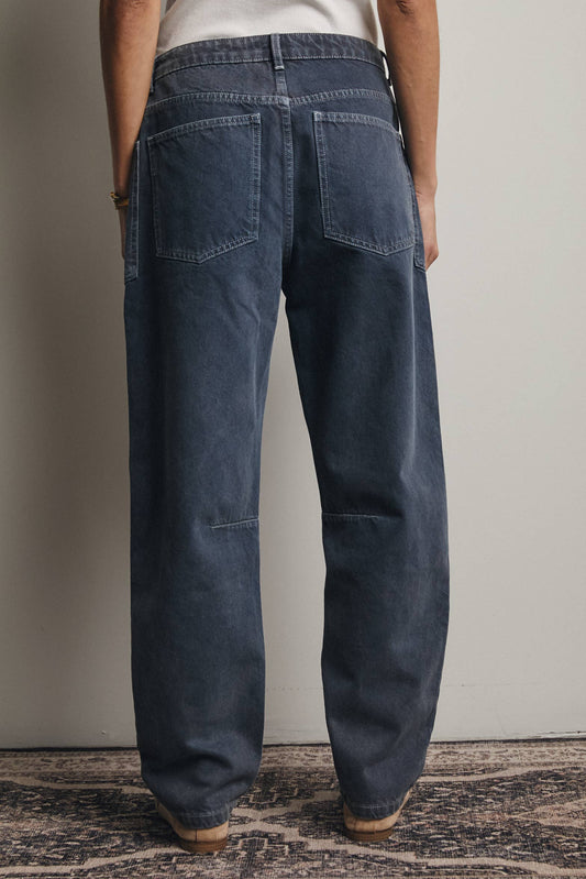Nomad High Rise Barrel Utility Jeans