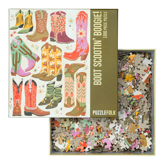 Boot Scootin' Boogie! 1000 Piece Puzzle
