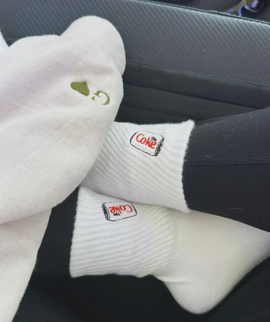 Diet Coke Grip Socks