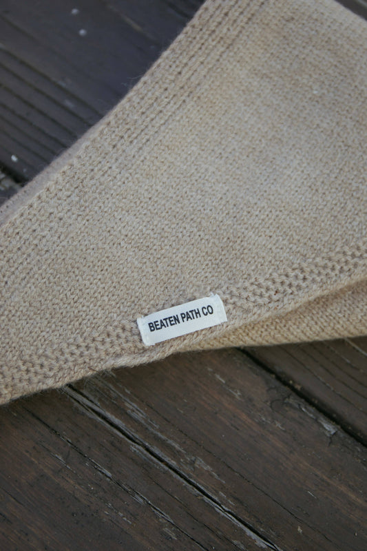 Scarf Triangle - Sand