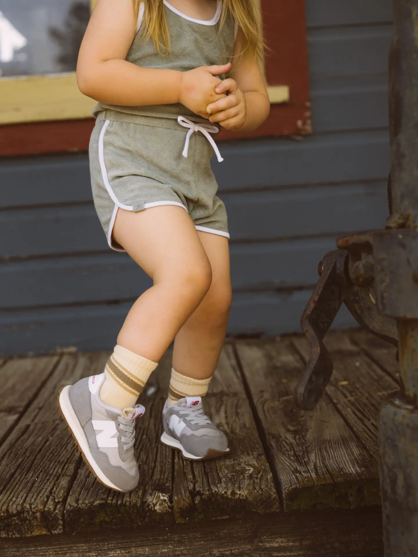 Baby/Toddler Half-Crew Socks 2-Pack, Chill Pill Stripe Set