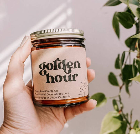 Golden Hour - 8oz Coconut Wax Candle