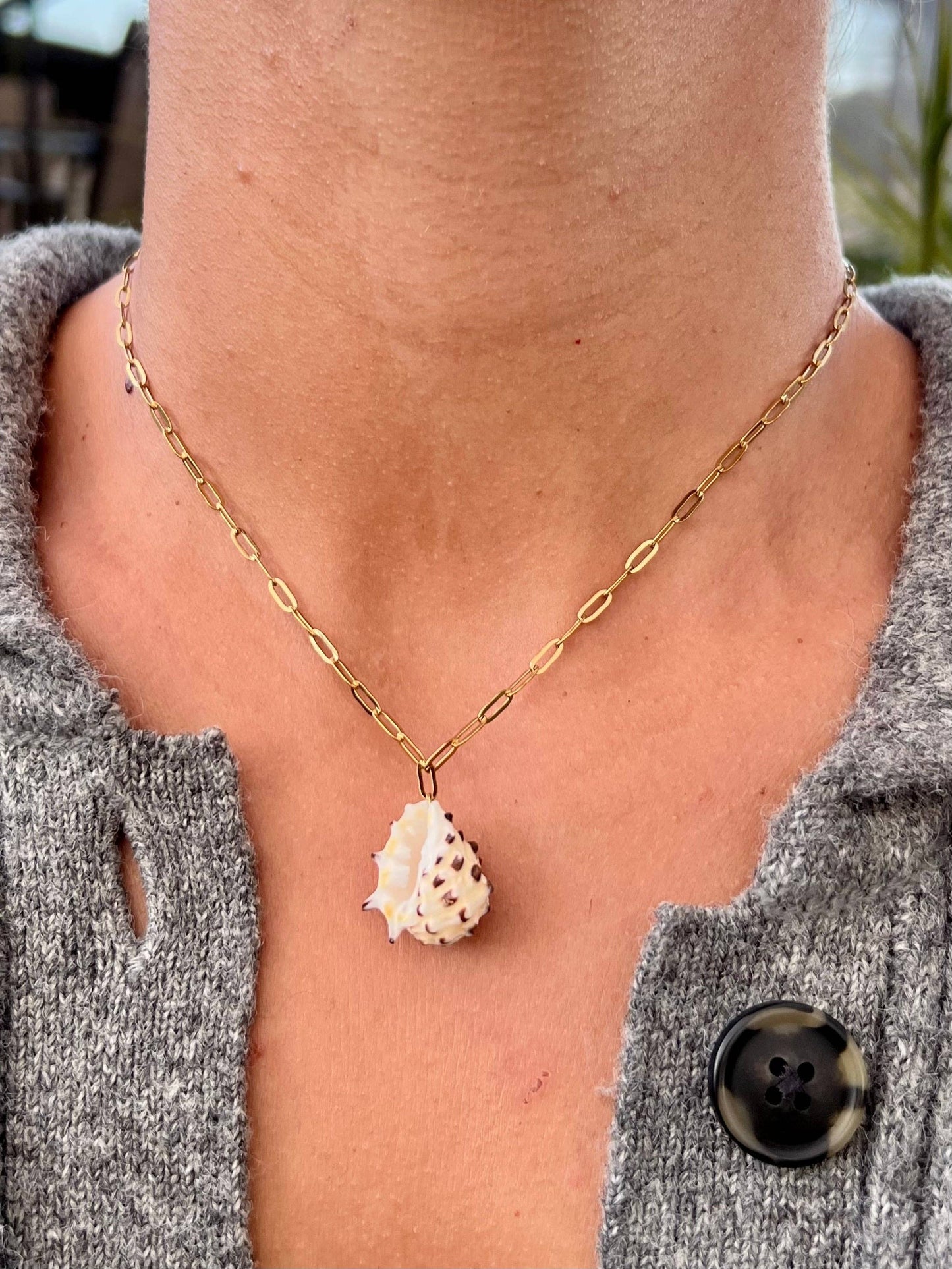 Drupa Paperclip Necklace