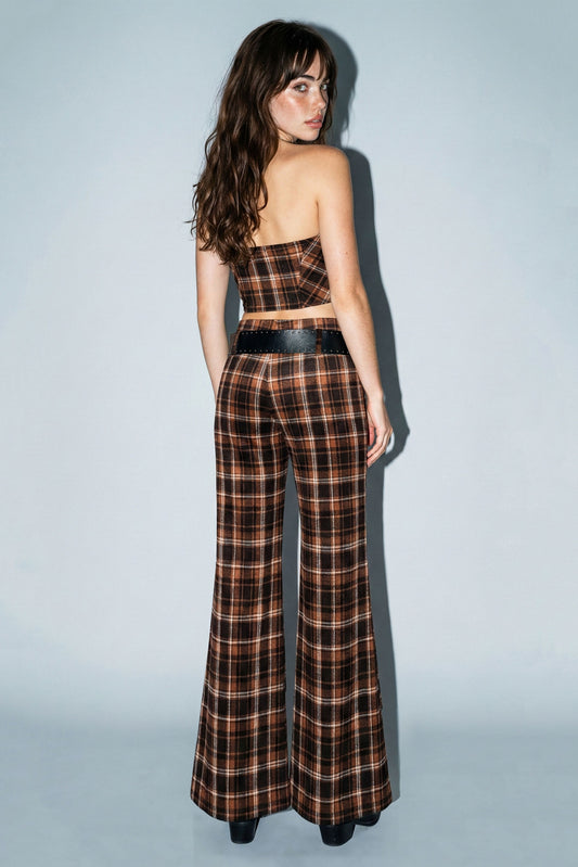 Stinson Plaid Top