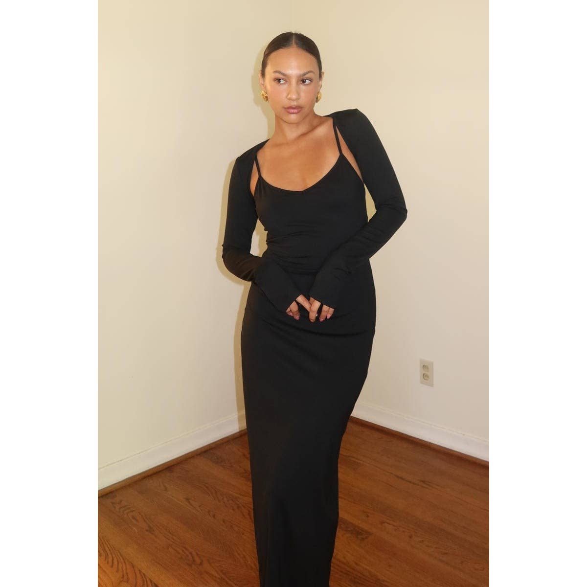 Heather Maxi Dress w/ Bolero