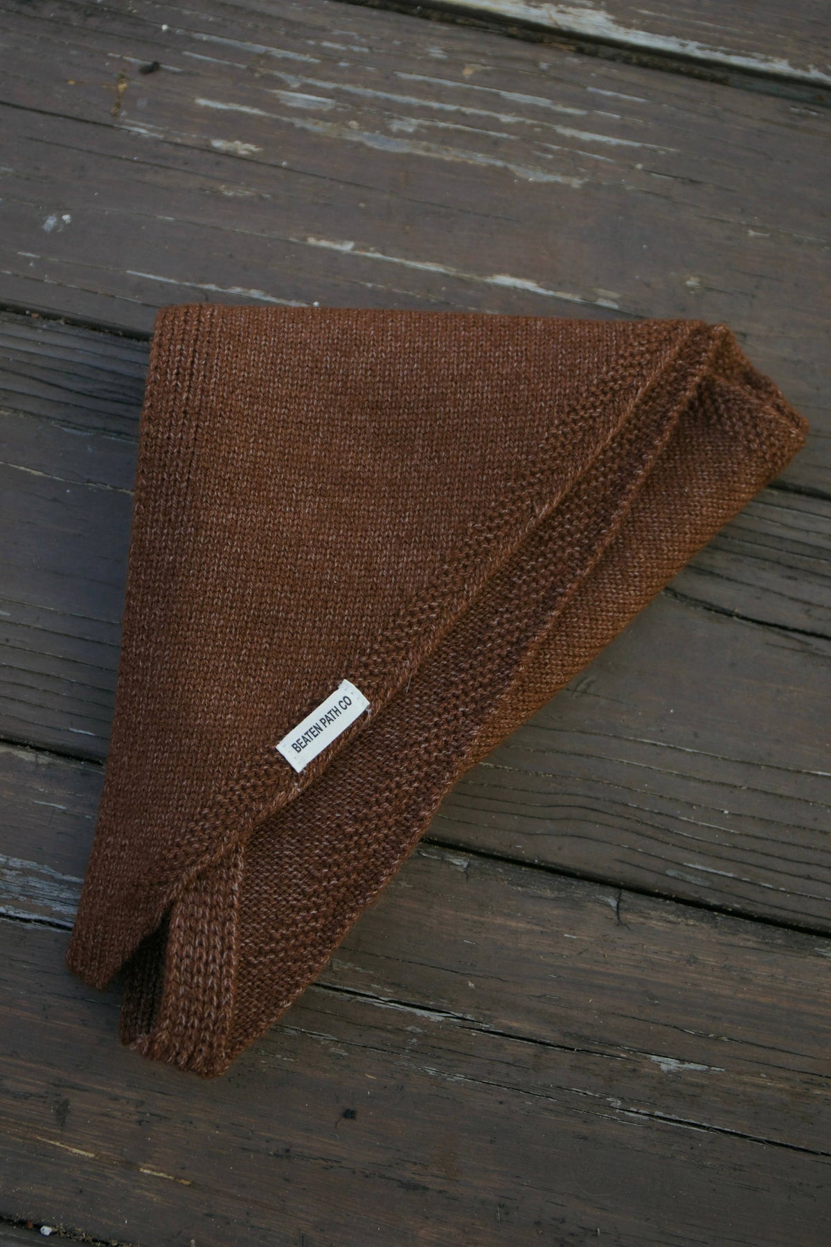 Scarf Triangle - Cocoa