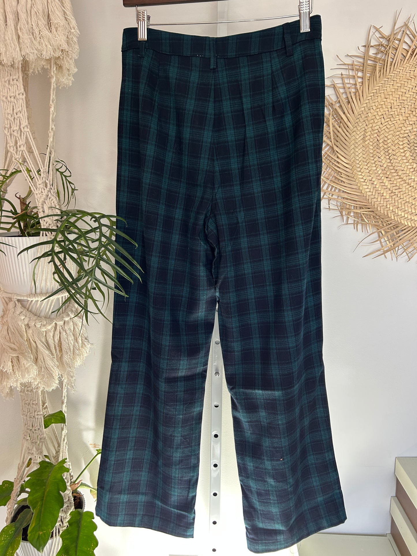 Mary Plaid Trousers