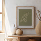 Green Floral Fin | Surf Inspired Print