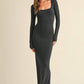 Taye Soft Knit Maxi Dress