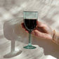 Artisan Made Wine Glass - Handblown, Recycled Glass
