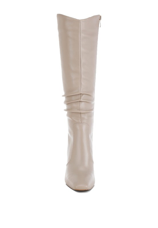 Yanir Slouchy Shaft Knee-High Boots