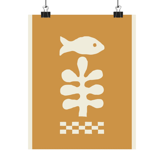 Fish Sticks Matte Poster - 8x10