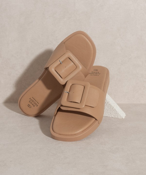 Oasis Society Daisy - Single Buckle Slide