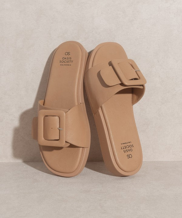 Oasis Society Daisy - Single Buckle Slide