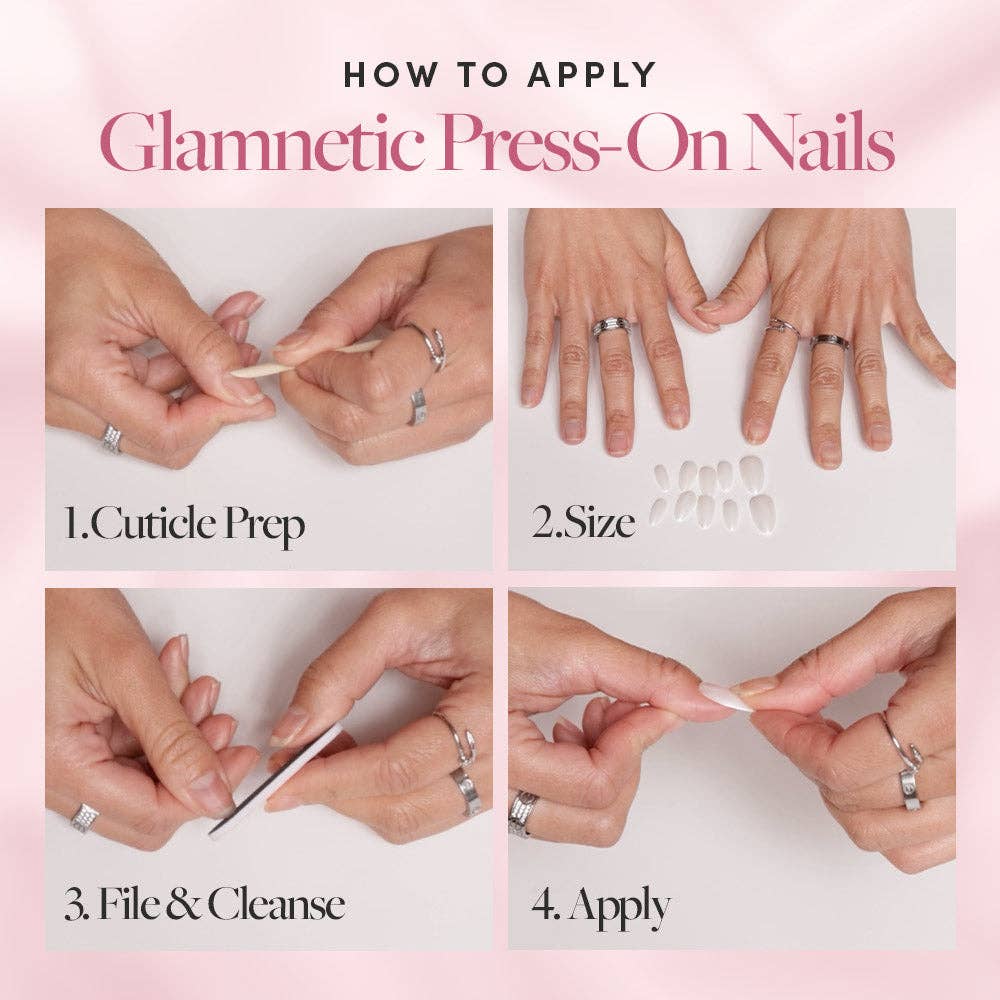 Wild Card Press-On Nails | Almond