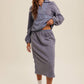 Janie Fleece Midi Skirt