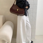 5th Avenue Microfiber Leather Shoulder Bag