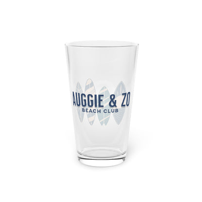 Board Room Pint Glass, 16oz