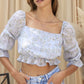 Amelia Floral Crop Top