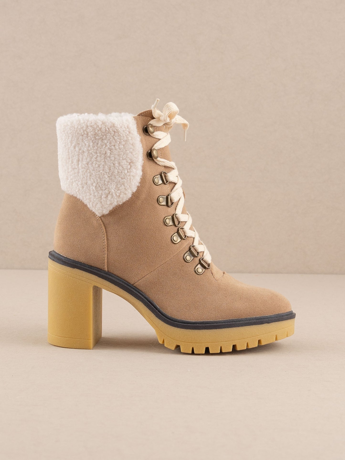 The Madilyn - Platform Shearling Boots