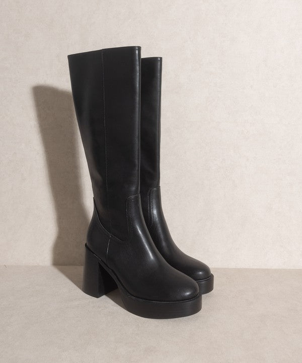 Juniper - Platform Knee-High Boots