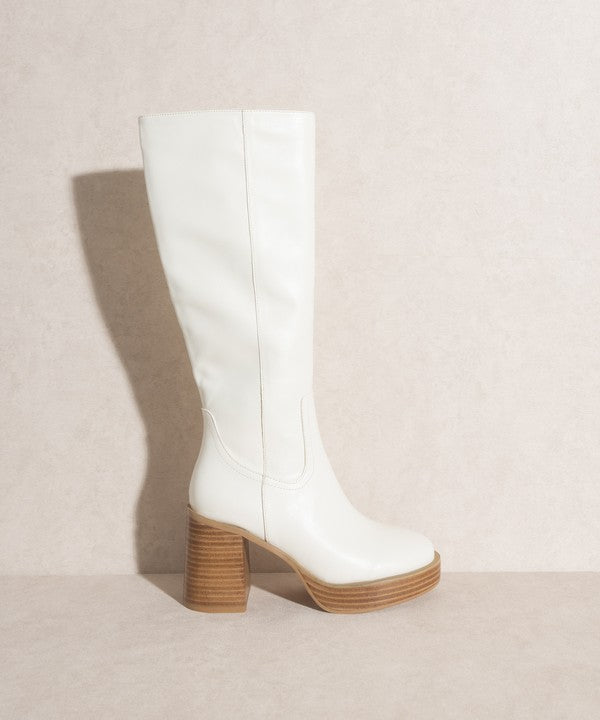 Juniper - Platform Knee-High Boots