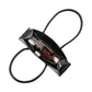 Birdie Black Recycled Vegan Leather Shoulder Bag