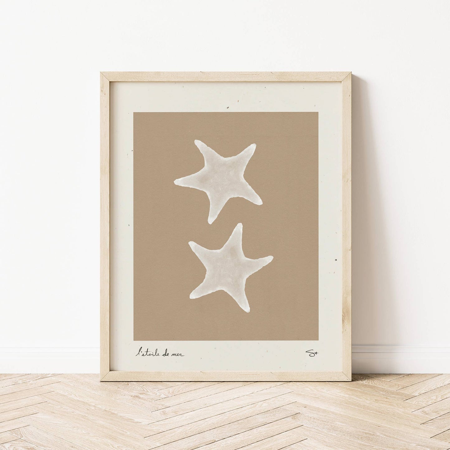 Sea Star 2 | Seashell Art Print