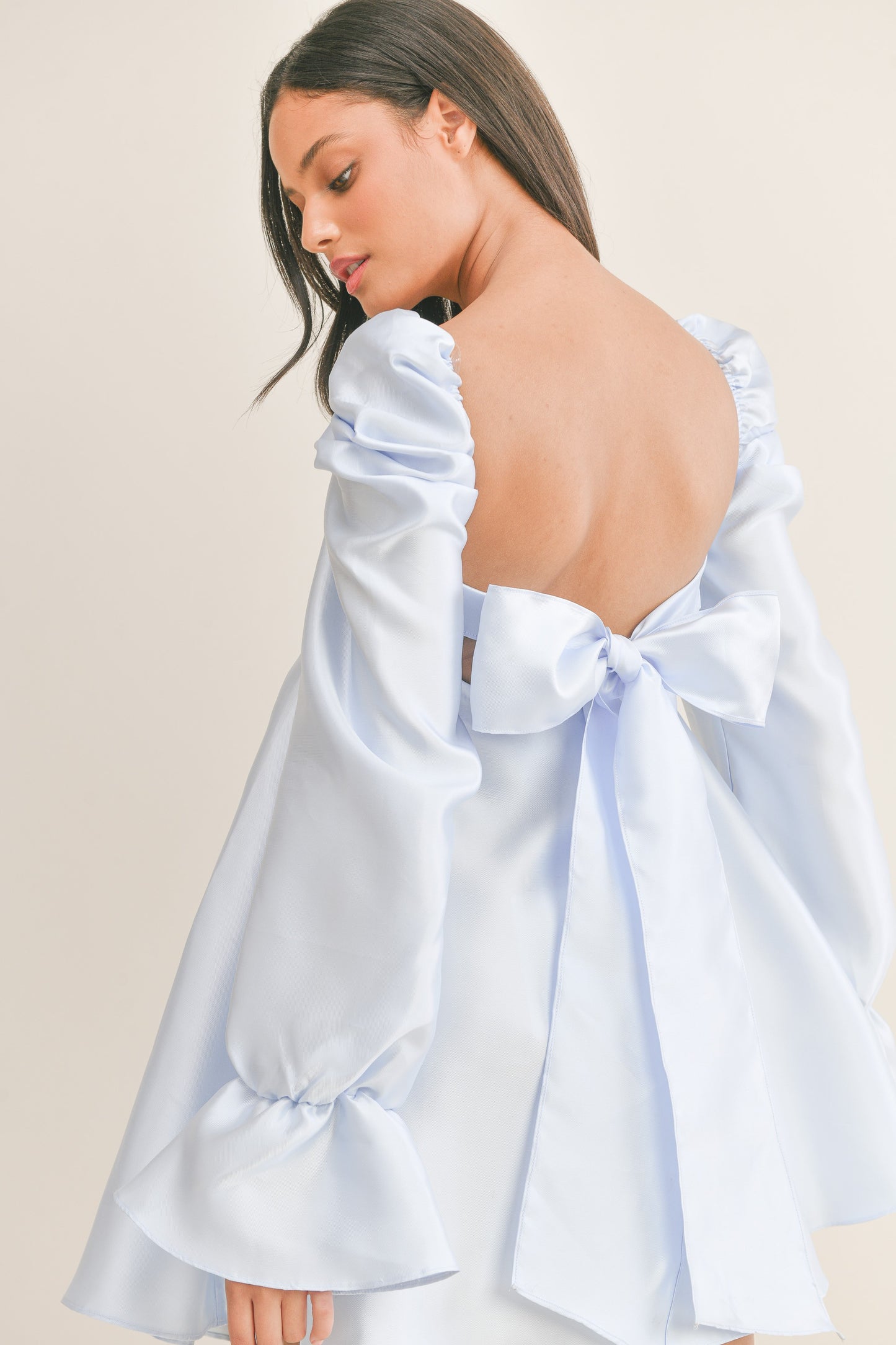 Johanna Puff Mini Dress