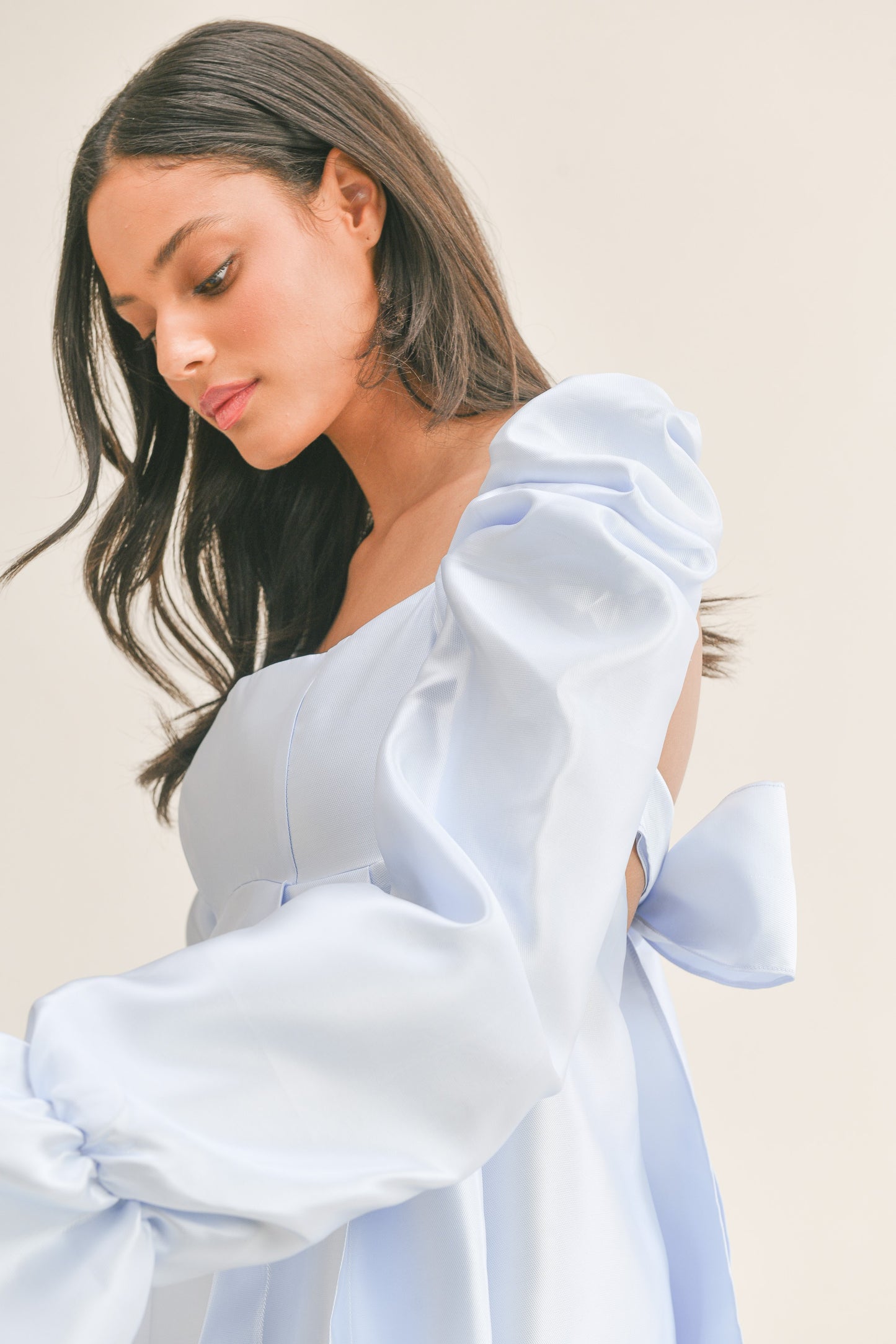 Johanna Puff Mini Dress