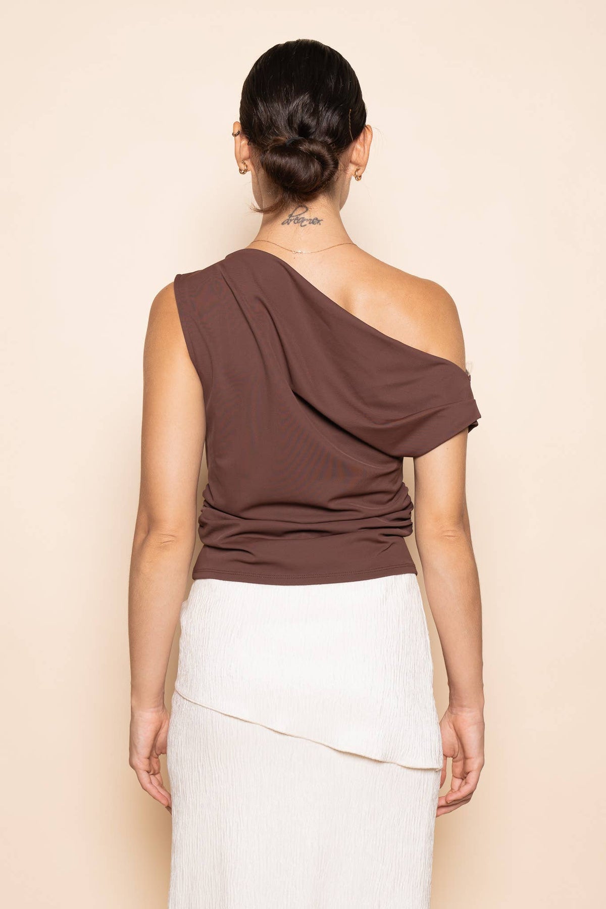 Steph Asymmetrical One-Shoulder Top