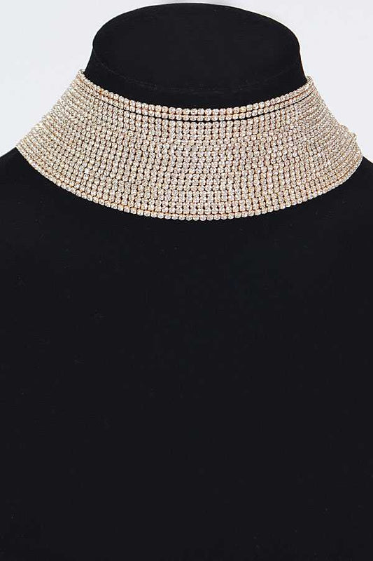 Million Dollar Baby Rhinestone Iconic Choker