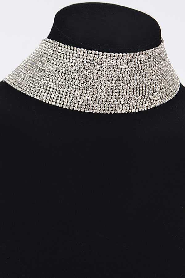 Million Dollar Baby Rhinestone Iconic Choker