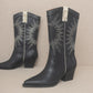 Halle - Paneled Cowboy Boots