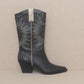 Halle - Paneled Cowboy Boots