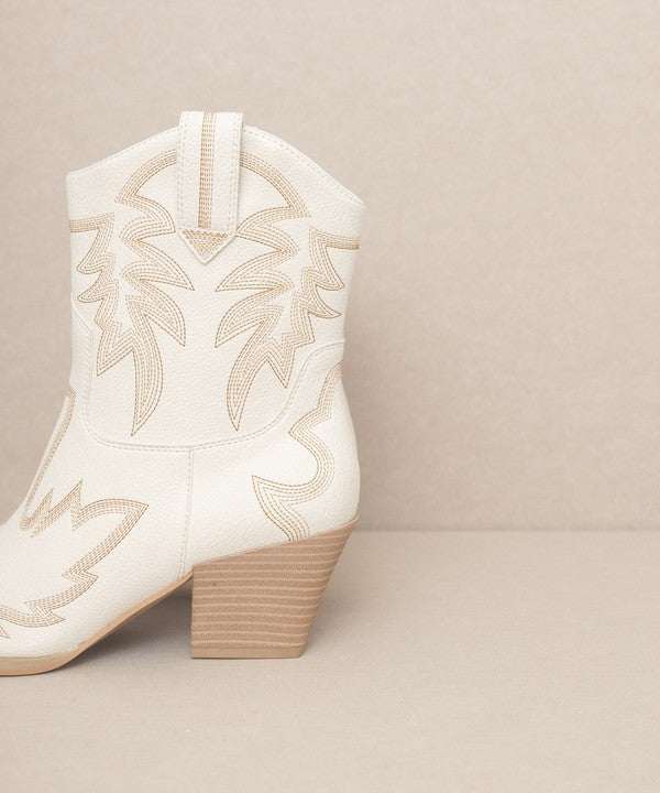 Oasis Society Nantes - Embroidered Cowboy Boots