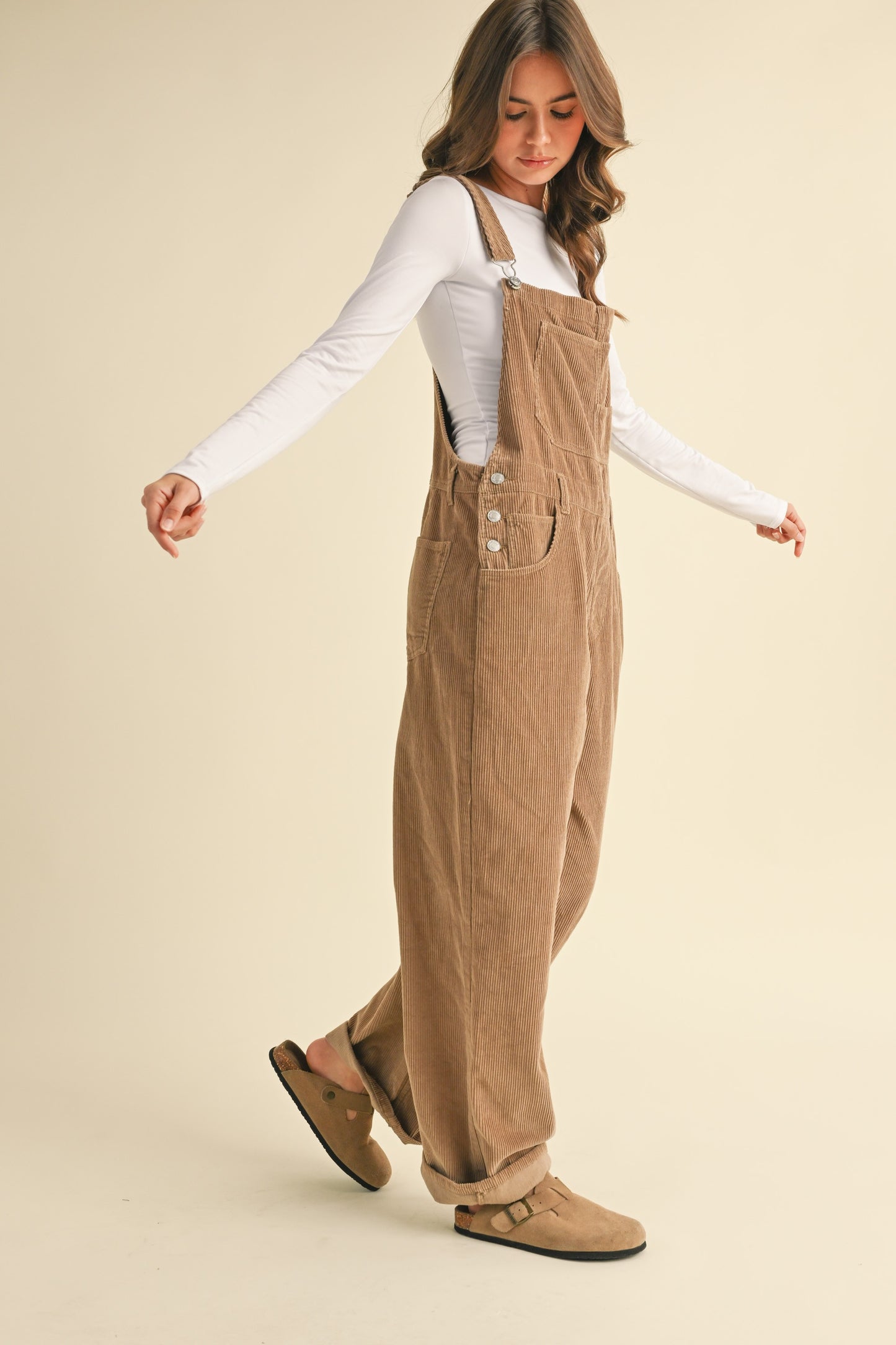 Louise Corduroy Overalls