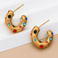 Jenna C-Hoop Earrings