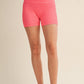 Paloma Gingham Print Biker Shorts