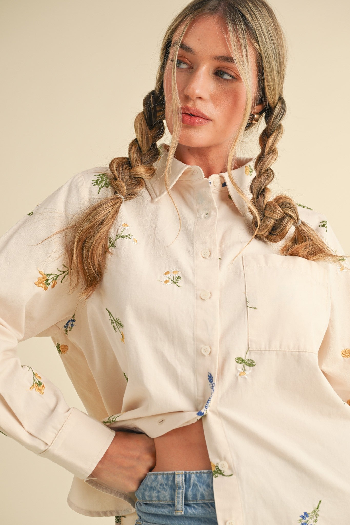 Leilani Embroidered Shirt