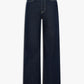 High Waisted Skater Jean - Dark Blue