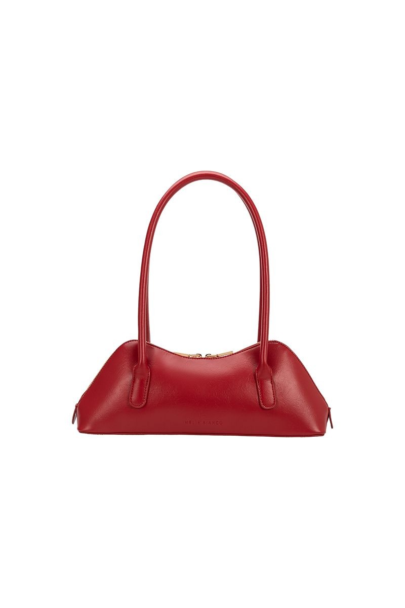 Dakota Recycled Vegan Shoulder Bag - Red