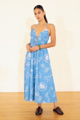 Cutie Foodie Maxi Dress