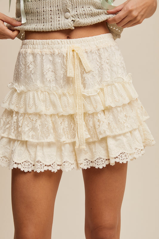 Trixie Ruffle Shorts