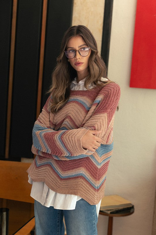 Tillie Zig-Zag Sweater